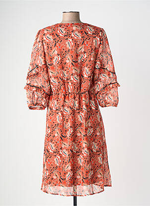 Robe courte orange GARCIA femme