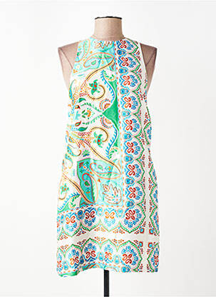 Robe courte blanc MANGO femme