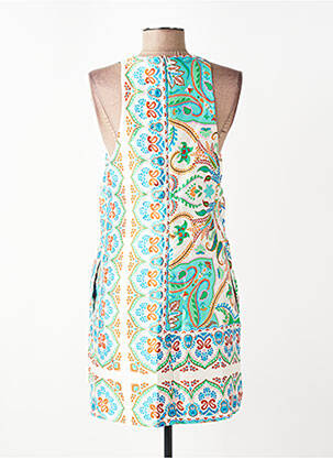 Robe courte blanc MANGO femme