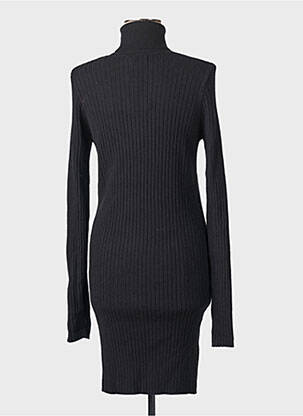 Robe pull noir MANGO femme