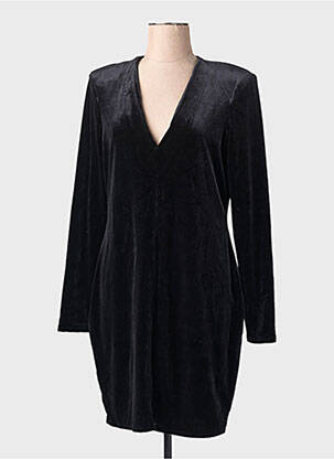 Robe mi-longue noir MANGO femme