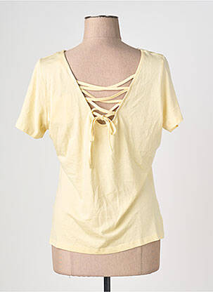 T-shirt jaune NAF NAF femme