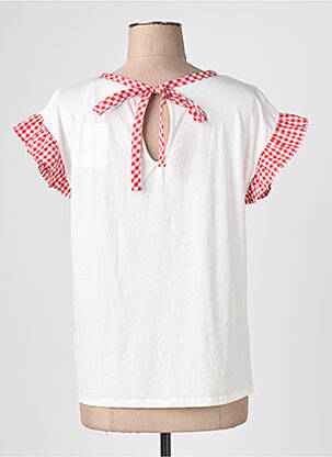 T-shirt rouge NAF NAF femme