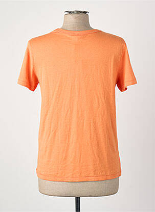 T-shirt manches courtes manches courtes orange JACQUELINE DE YONG femme