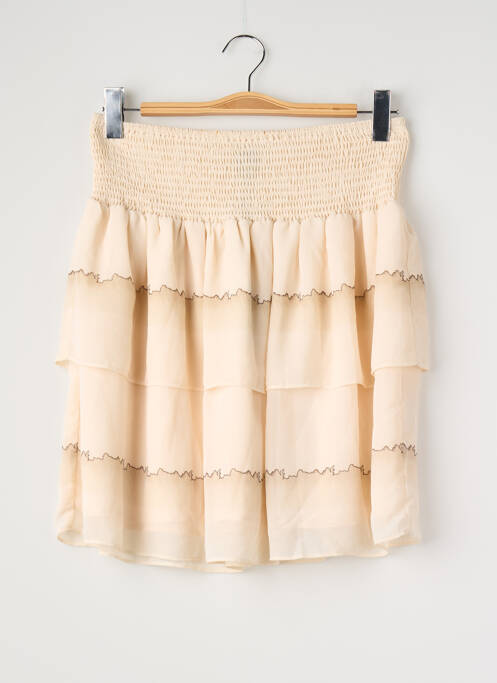 Jupe courte beige NÜ femme
