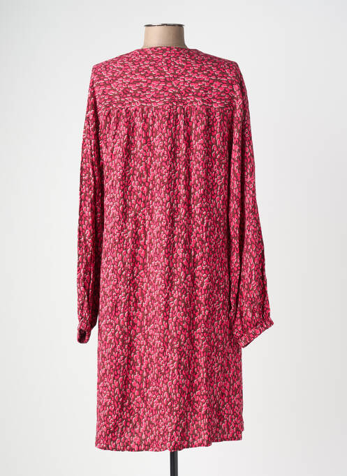Robe mi-longue rose GARCIA femme