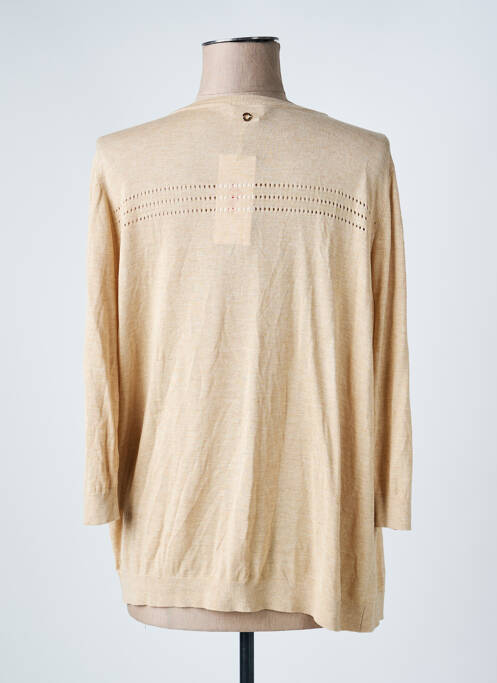Gilet manches courtes beige S.OLIVER femme