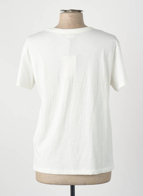 T-shirt coupe droite blanc JACQUELINE DE YONG femme