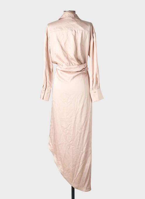 Robe longue beige MANGO femme