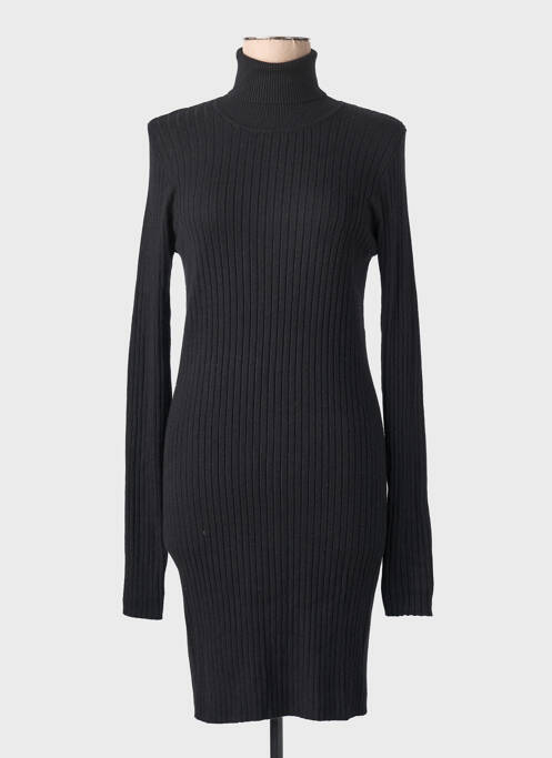 Robe pull noir MANGO femme