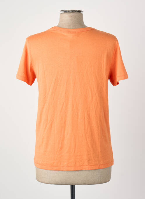 T-shirt manches courtes manches courtes orange JACQUELINE DE YONG femme