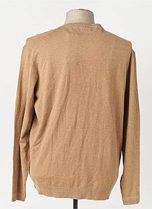 Pull marron TOM TAILOR homme
