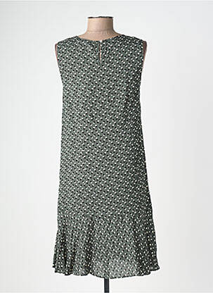 Robe mi-longue vert OPUS femme