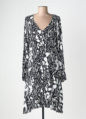 Robe mi-longue noir ZABAIONE femme