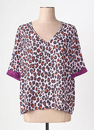 Blouse violet BELLITA femme
