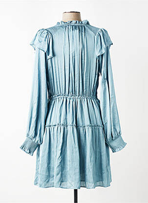 Robe courte bleu MANGO femme