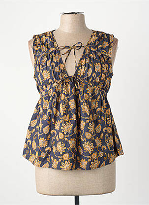 Blouse noir MANGO femme