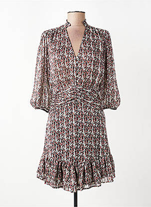 Robe courte rouge MORGAN femme