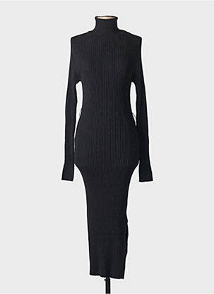 Robe longue noir MANGO femme