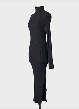 Robe longue noir MANGO femme