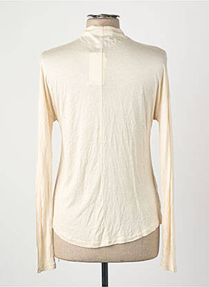 T-shirt beige MANGO femme
