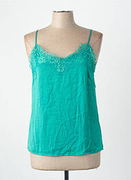 Top sans manche sans manche vert VILA femme