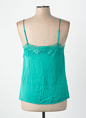 Top sans manche sans manche vert VILA femme