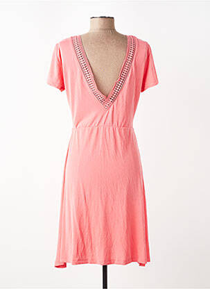 Robe courte manches courtes manches courtes rouge ONLY femme