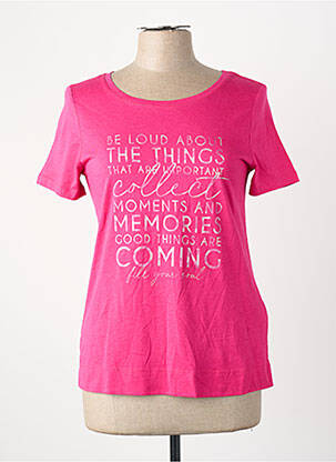 T-shirt rose STREET ONE femme