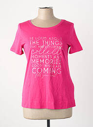T-shirt rose STREET ONE femme