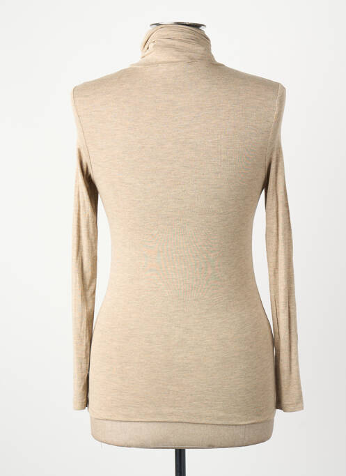 T-shirt marron MANGO femme