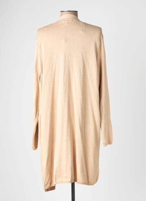 Gilet manches longues beige STREET ONE femme