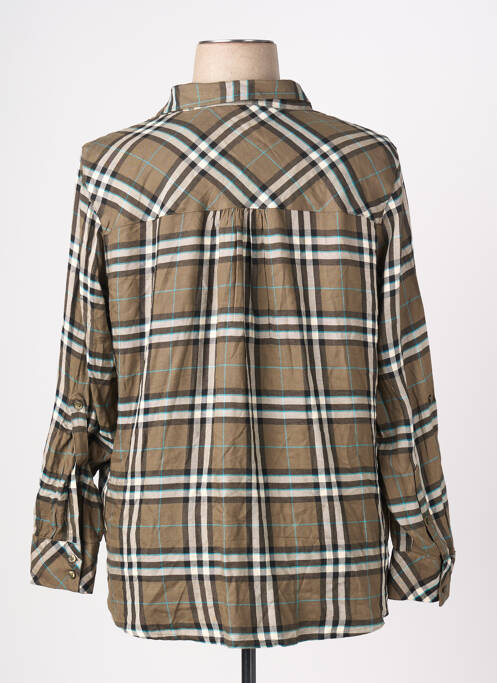 Chemisier marron TOM TAILOR femme