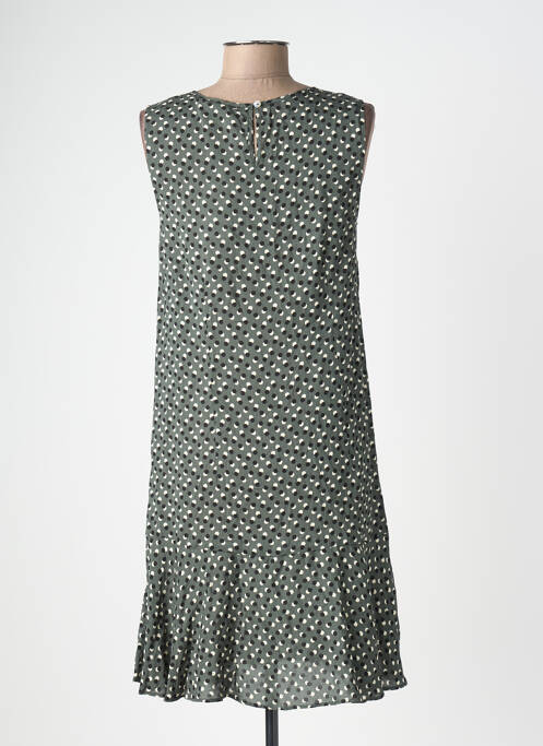 Robe mi-longue vert OPUS femme