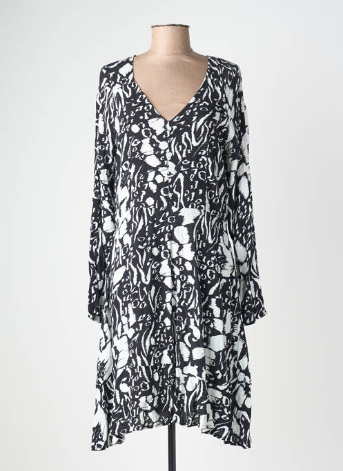 Robe mi-longue noir ZABAIONE femme