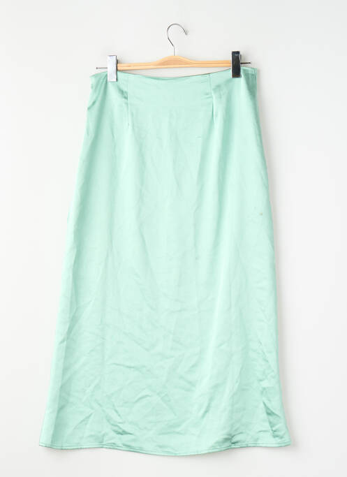 Jupe mi-longue vert ONLY femme