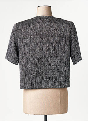 Top gris MANGO femme