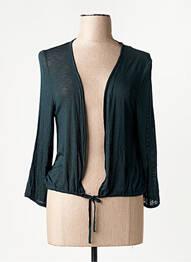 Gilet manches longues vert STREET ONE femme