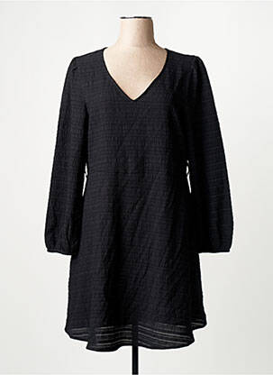 Robe mi-longue noir JACQUELINE DE YONG femme
