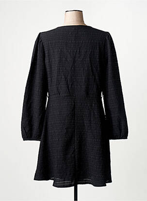 Robe mi-longue noir JACQUELINE DE YONG femme