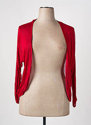 Gilet manches longues rouge STREET ONE femme