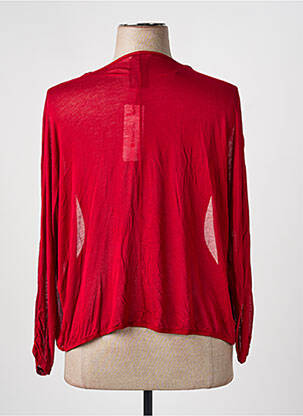 Gilet manches longues rouge STREET ONE femme