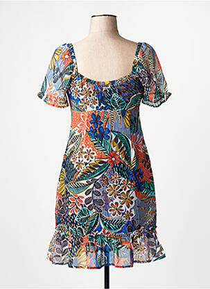 Robe courte bleu MOLLY BRACKEN femme