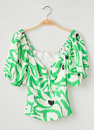 Blouse vert NAF NAF femme