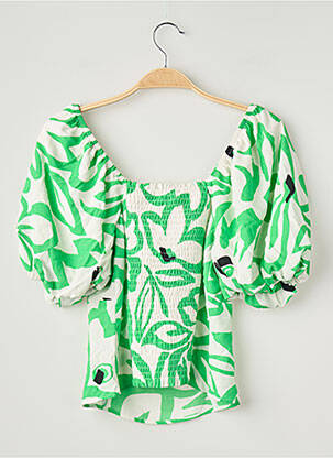 Blouse vert NAF NAF femme