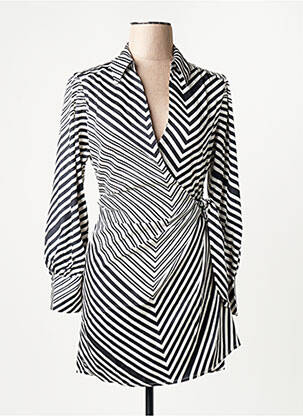 Robe courte blanc MANGO femme