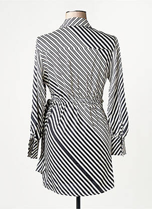 Robe courte blanc MANGO femme