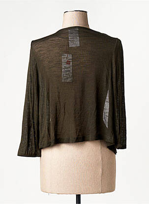 Gilet manches longues vert STREET ONE femme