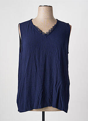 T-shirt bleu STREET ONE femme