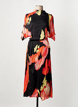 Robe longue noir ASTRID BLACK LABEL femme